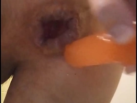 超火辣玩马桶刷与脱肛 chinese bottom namby-pamby make aware of porn gay