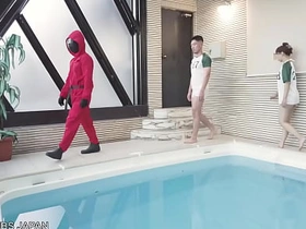 鱿鱼游戏 - 色情 parody hot happy-go-lucky stud porn